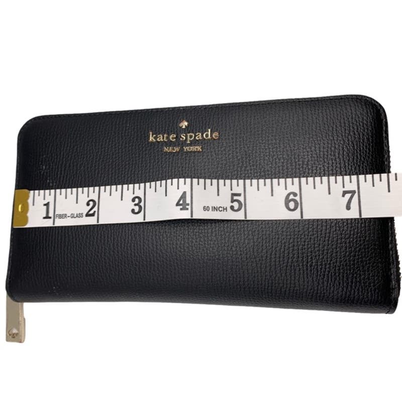 Kate Spade New York Black Zip Around Wallet