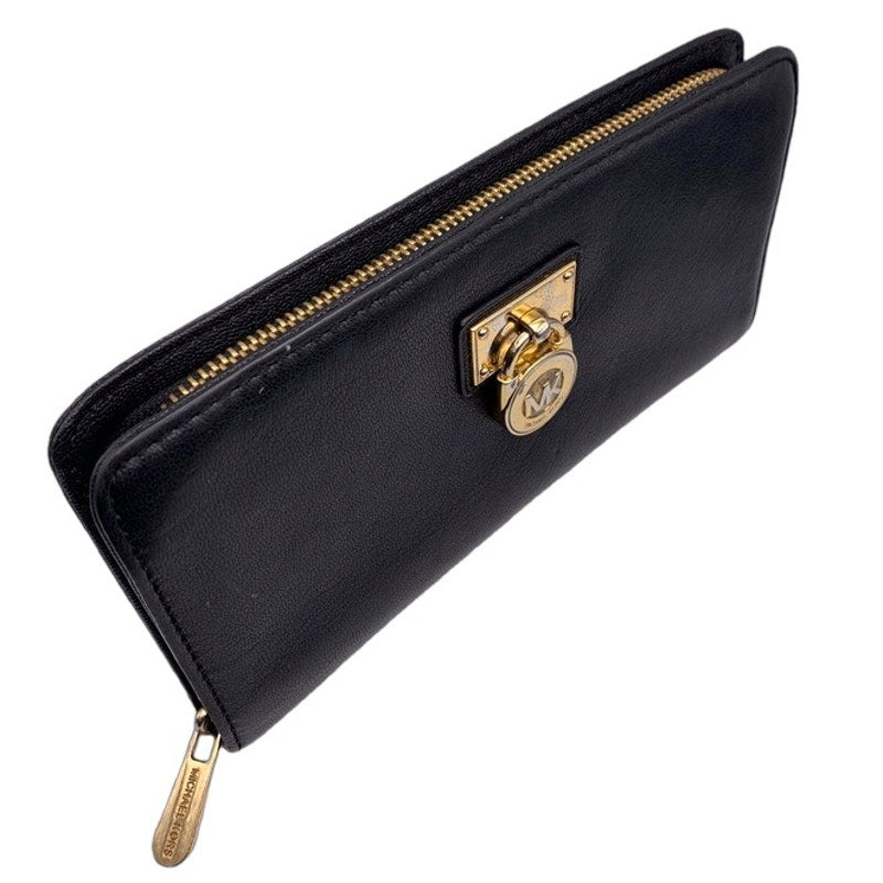 Michael Kors Black Zip Around Wallet