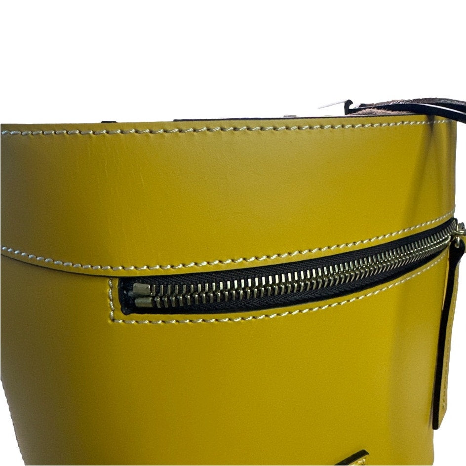 DOONEY & BOURKE Yellow Drawstring Bag