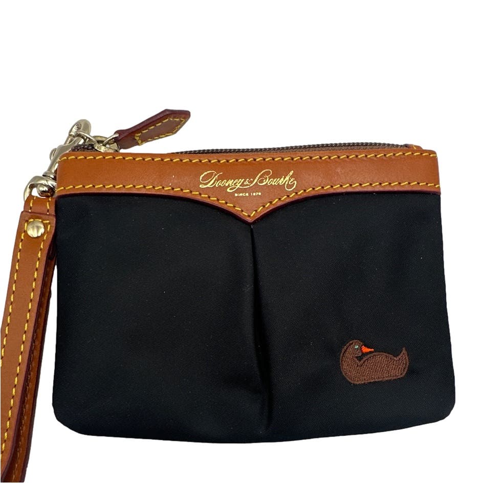 DOONEY & BOURKE Nyon Black Wristlet / Pouch