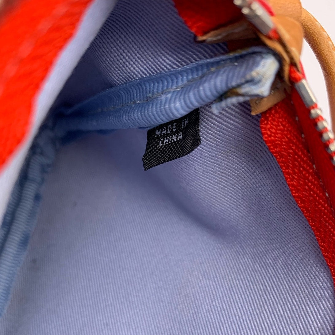 Vintage COACH y2k Red 2 Toned Wristlet