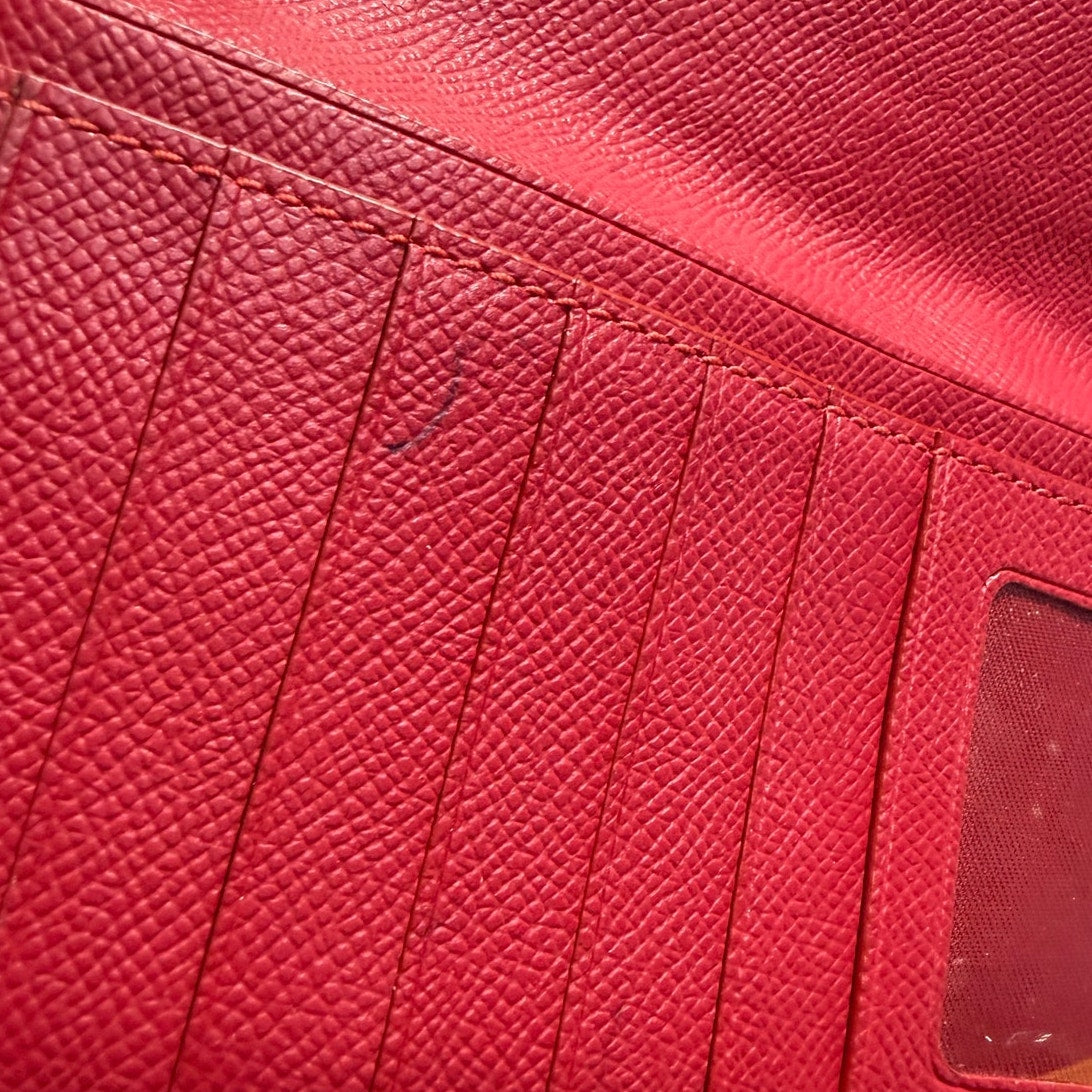 Coach Red Wallet