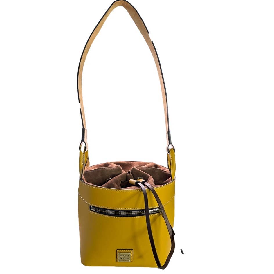 DOONEY & BOURKE Yellow Drawstring Bag