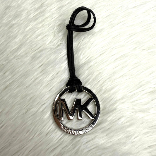 Michael Kors Silver Black Bag Charm