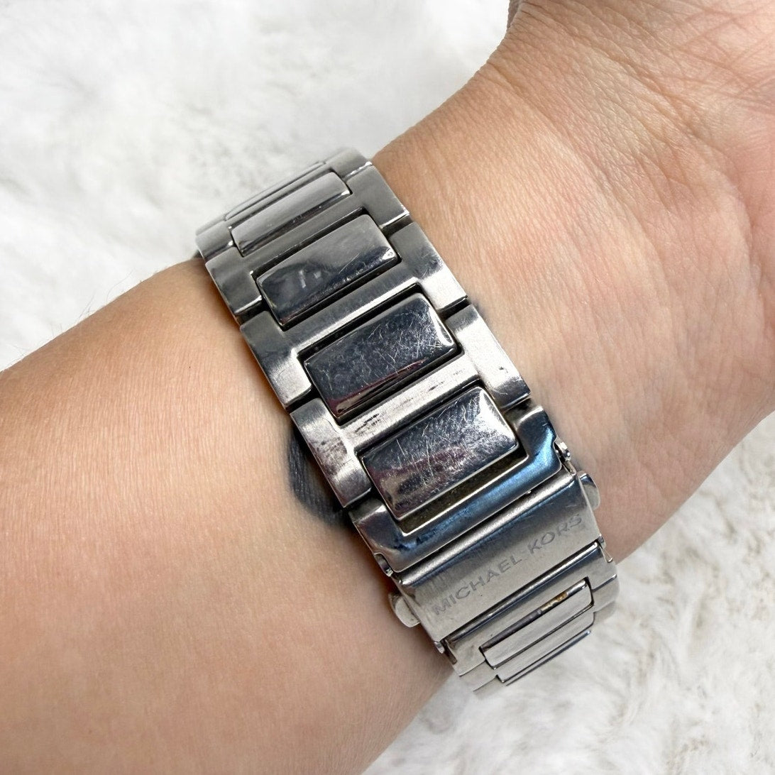 Michael Kors Silver Runway Women’s Watch