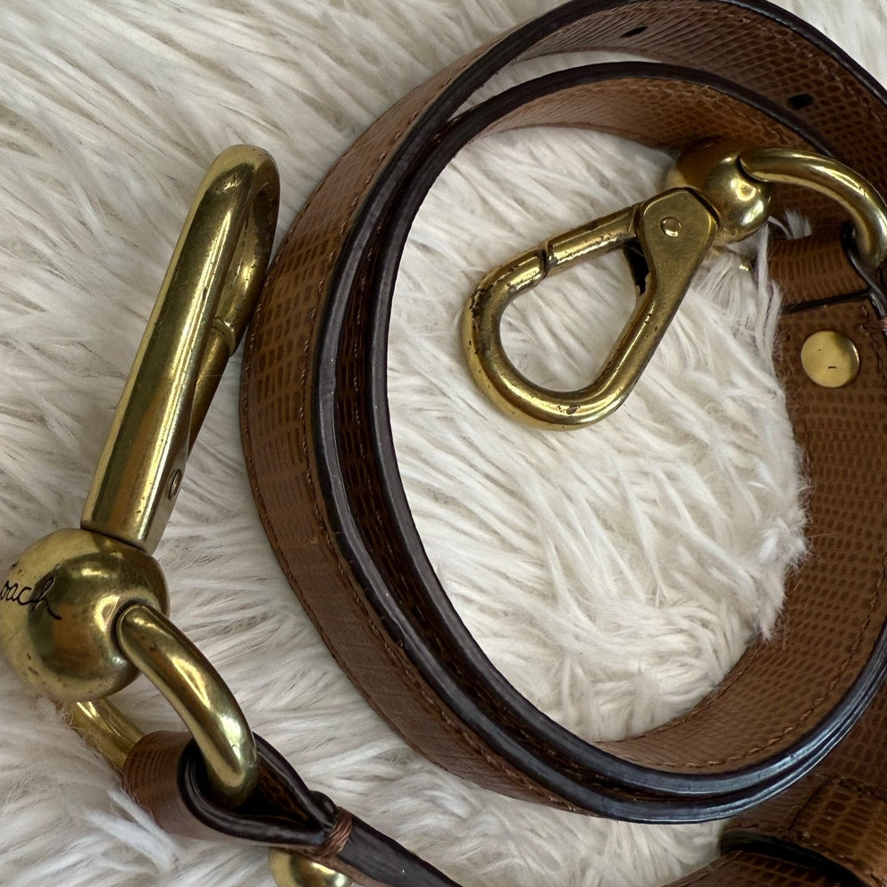 COACH Brown Replacement Strap