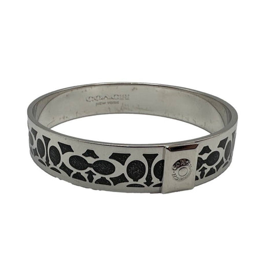 COACH Glitter Shimmering Enamel Signature Bangle Bracelet