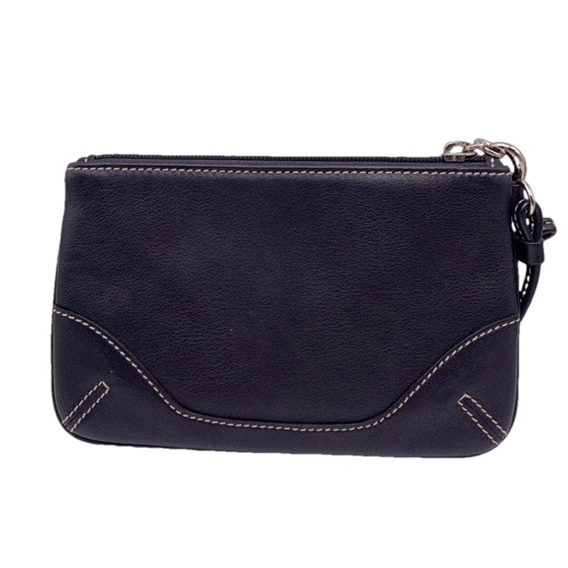 COACH Black Wristlet