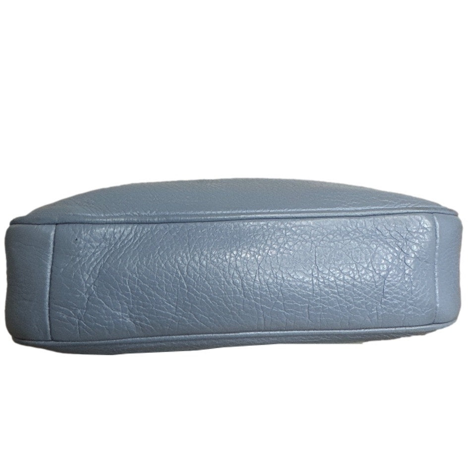 COACH Nolita 19 Pebble Blue Mini Purse / Small Purse / Wristlet