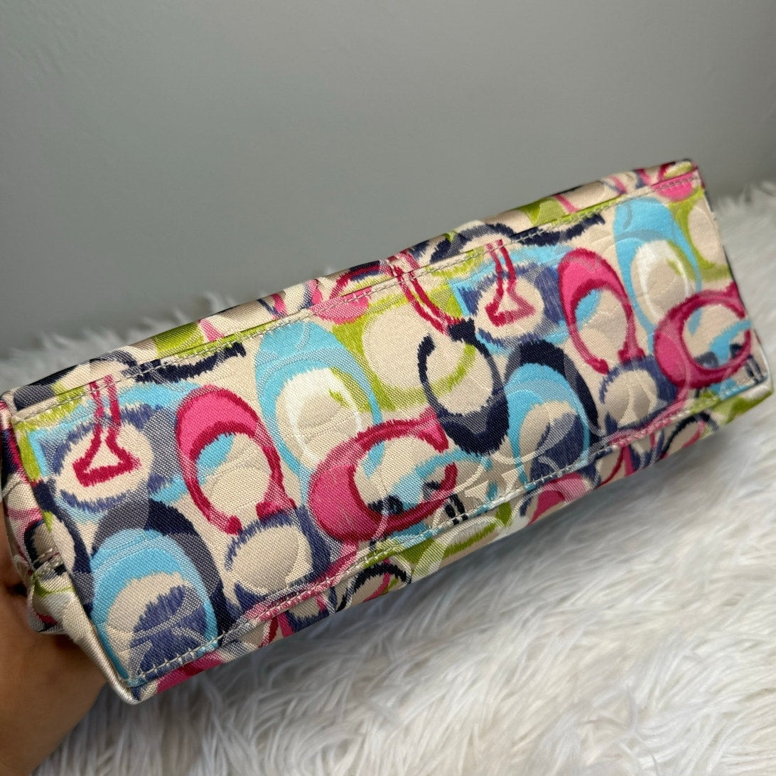 COACH Poppy Multi-color Small Shoulder Bag