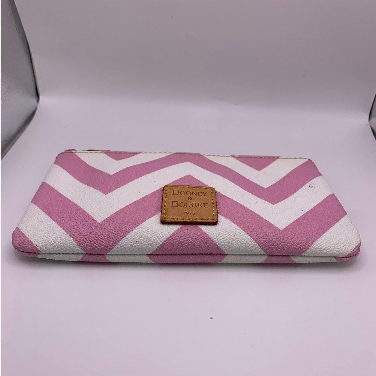 DOONEY & BOURKE Pink White Pouch Make Up / Cosmetic Case