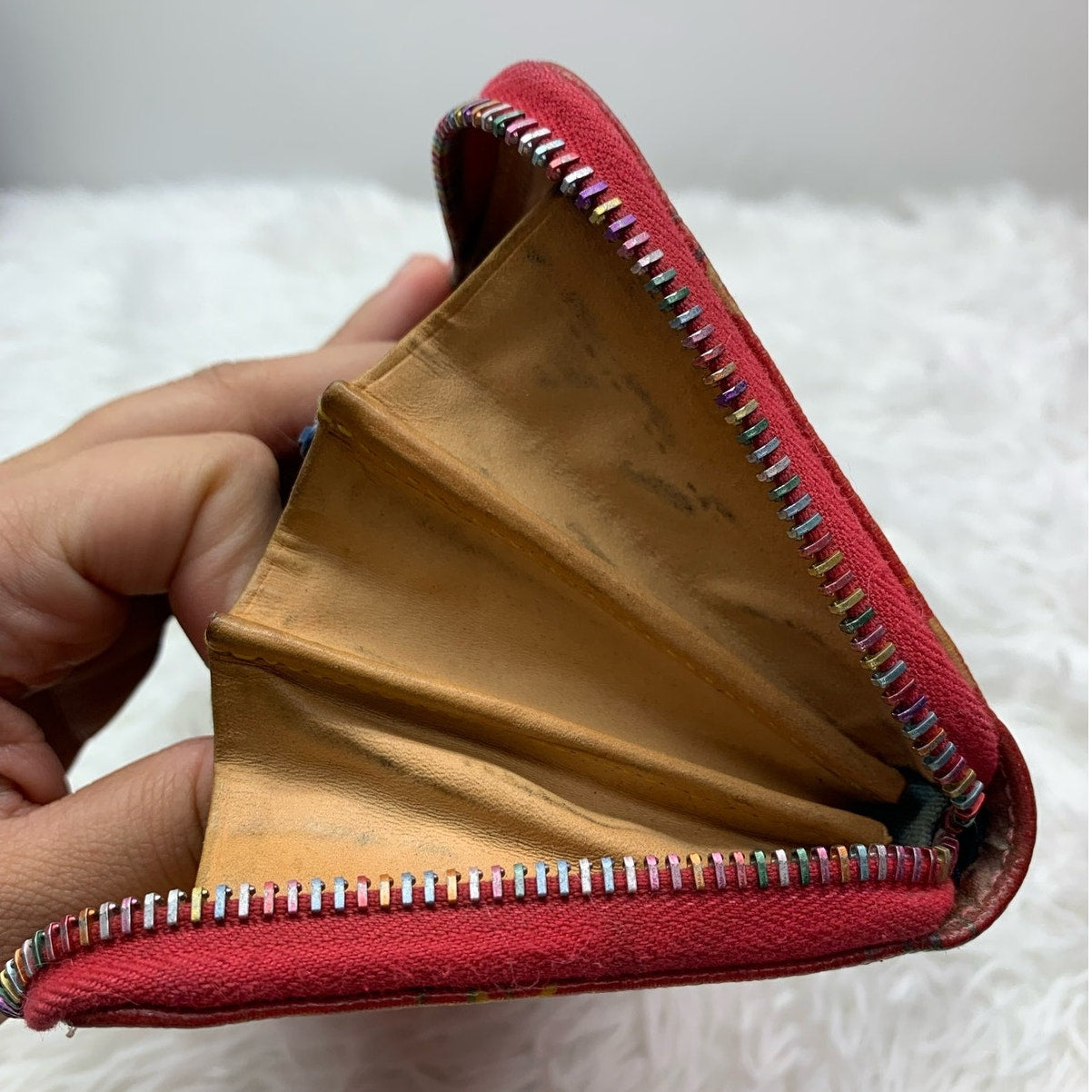 Vintage DOONEY & BOURKE y2k Rainbow Wallet