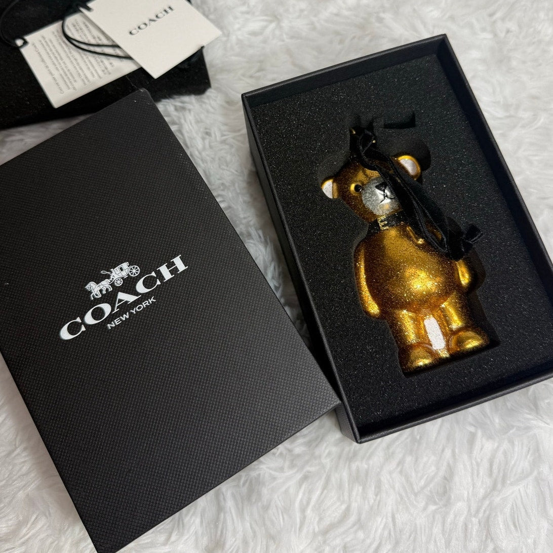Coach Bear Ornament (Style CCD51)