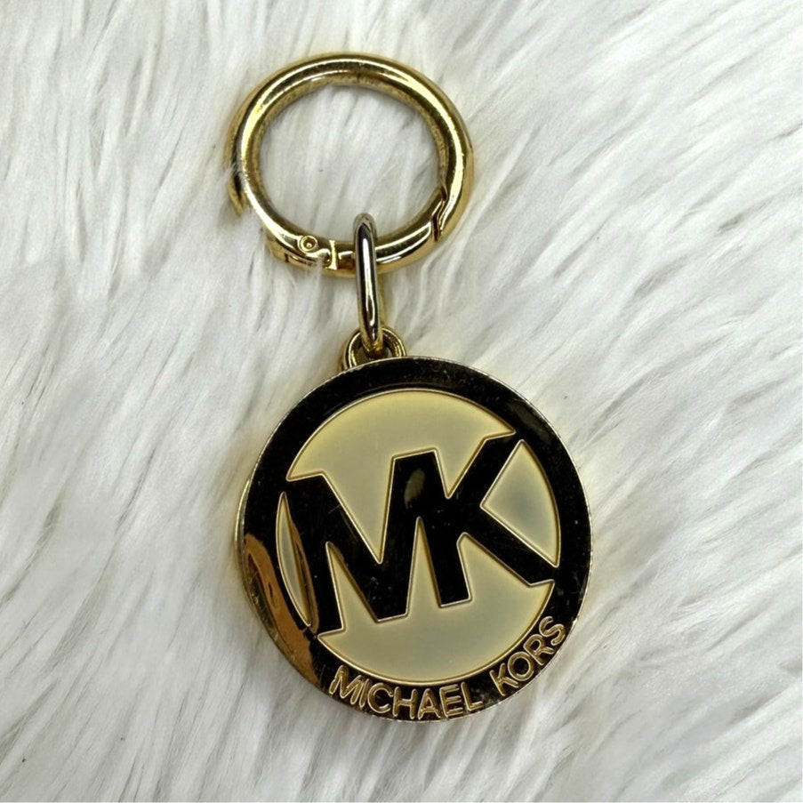 Michael Kors Gold Black Bag Charm