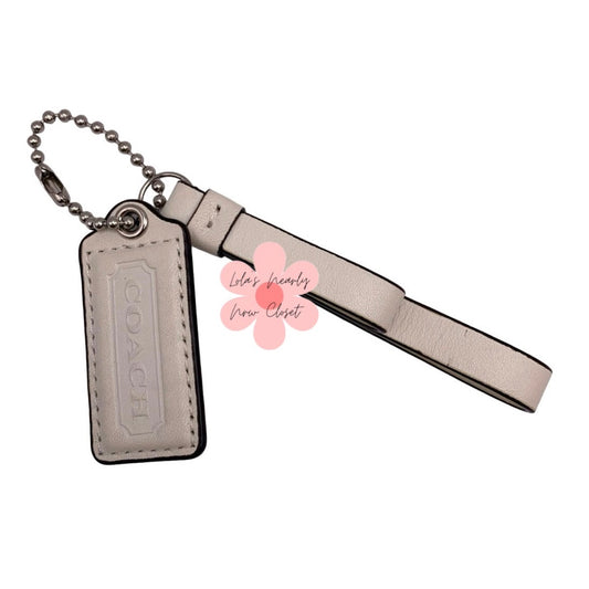 2" COACH Fob Bag Charm Hang tag Hangtag