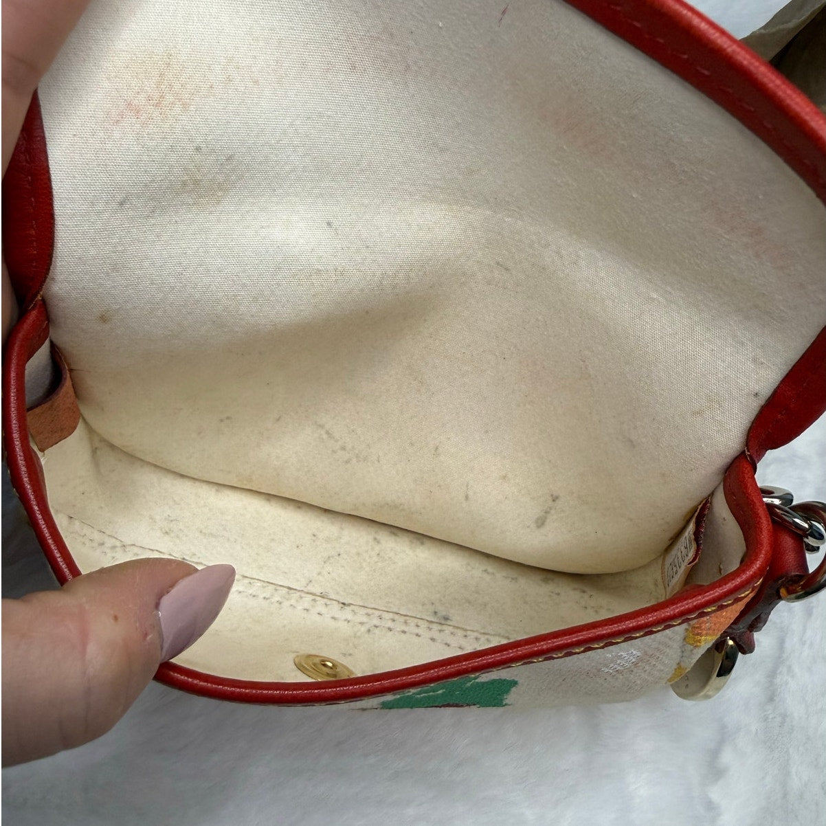 DOONEY & BOURKE Limited Printed Canvas Illustration Wristlet