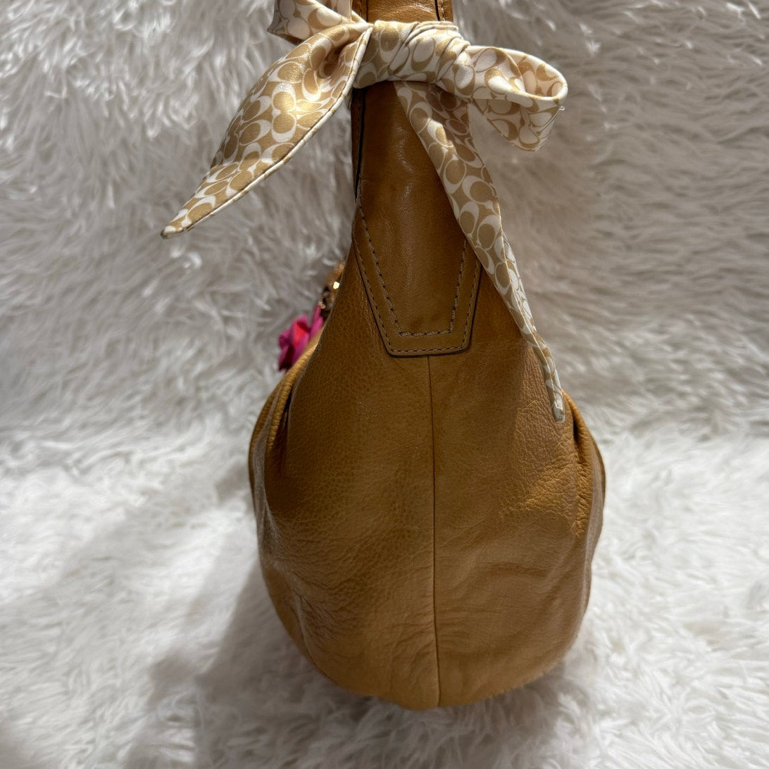 COACH y2k Pleated Ergo Hobo Shoulder Bag