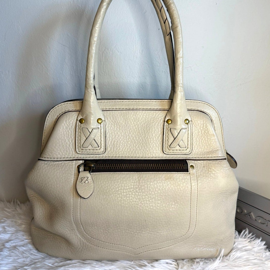 y2k Coach 65th Bleeker Legacy Thompson Bag Satchel Shoulder Bag RARE 11373