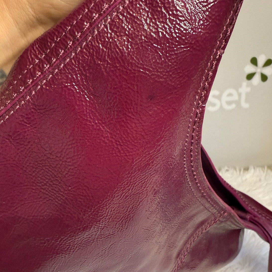 y2k COACH Patent Leather Hobo Shoulder bag Crossbody