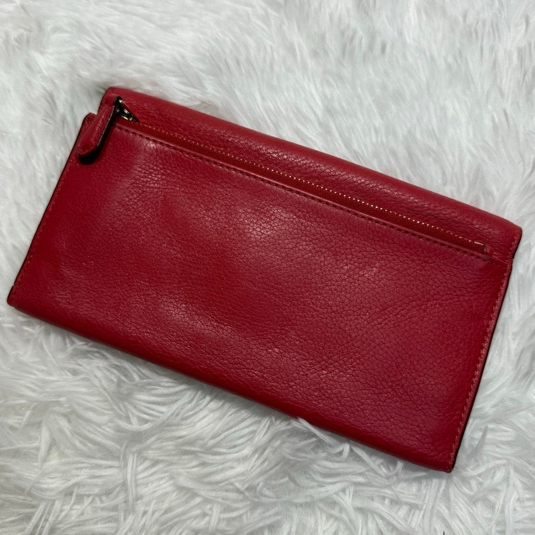 Coach Red Wallet