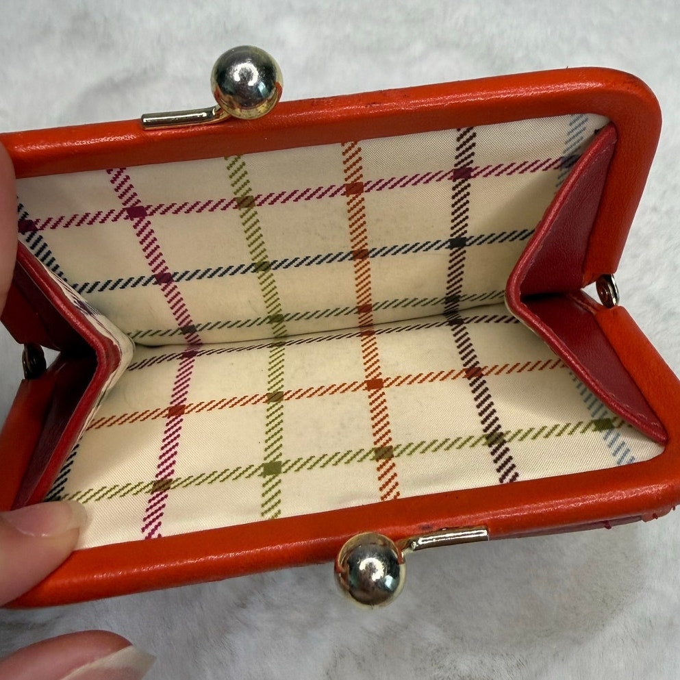 y2k Coach Vintage Legacy Kisslock Wallet