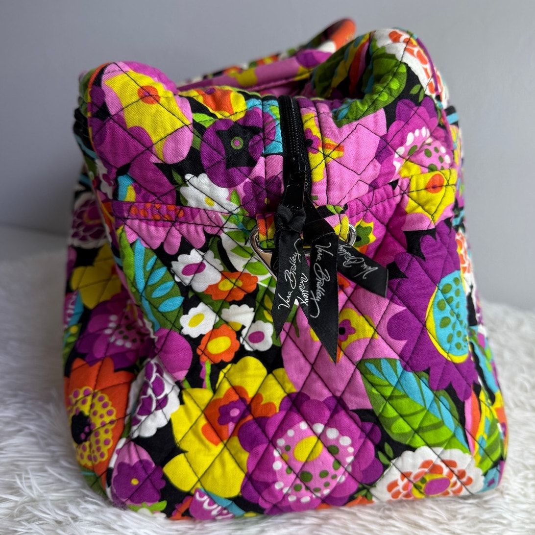 Vera Bradley Large Weekend Va Va Bloom Tote Shoulder Bag