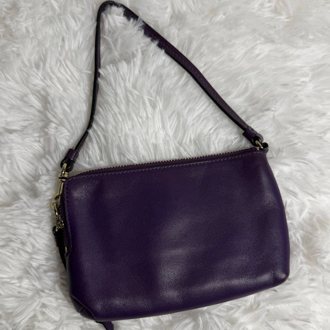 Coach Purple Wristlet