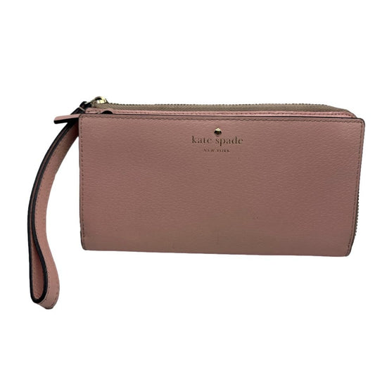 Kate Spade New York  Pink Double Zipper Wallet / Wristlet