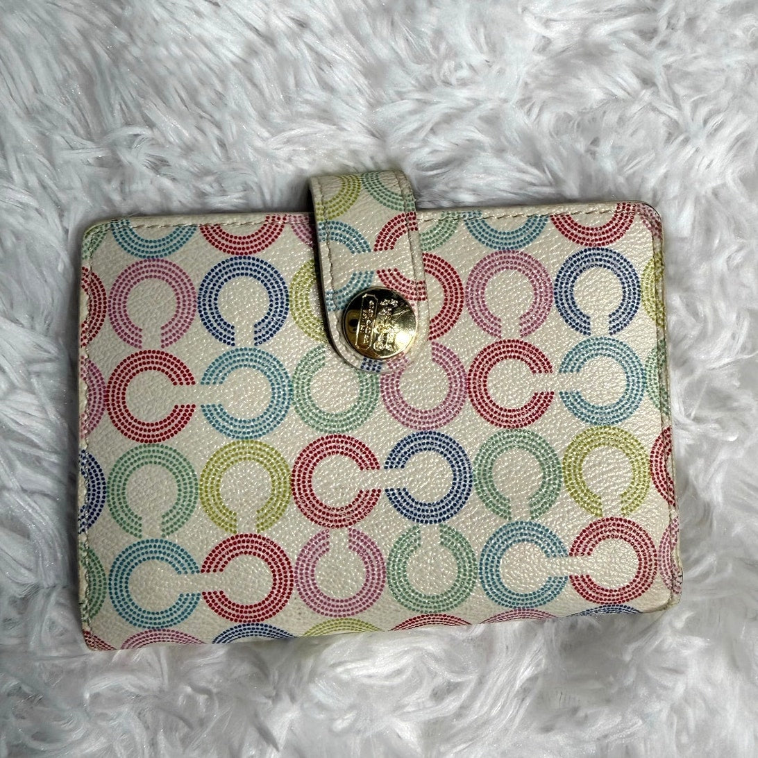 Coach Multicolor Medium Wallet