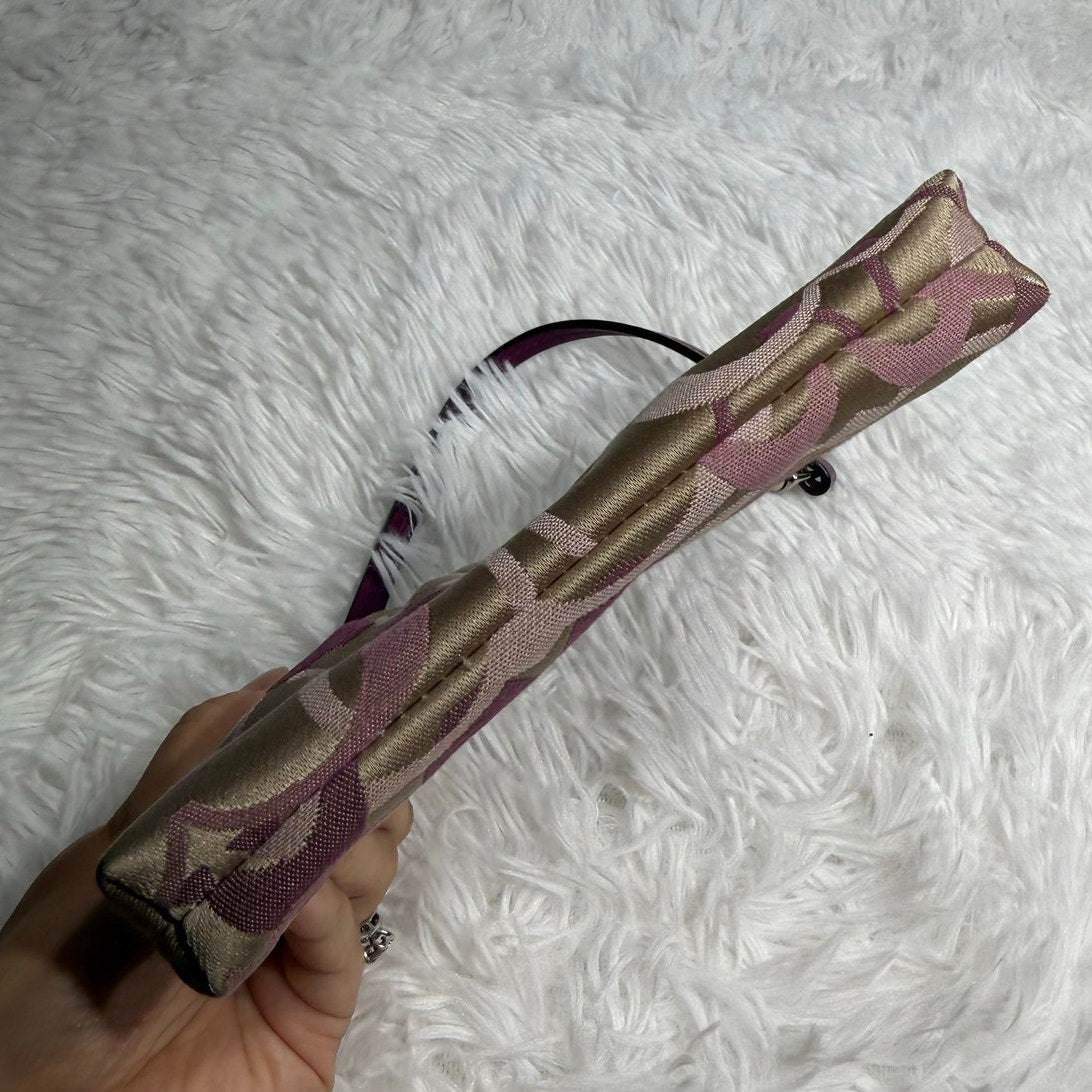 Coach Purple Wristlet