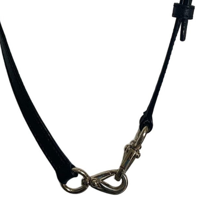 Black Silver Crossbody Replacement Strap