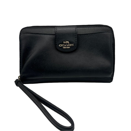 COACH Black Wallet / Wristlet