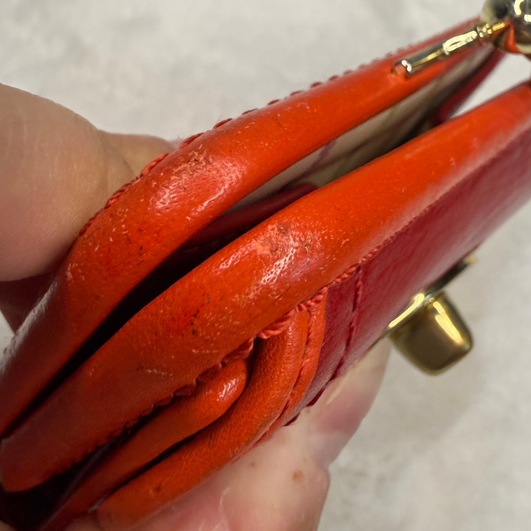 y2k Coach Vintage Legacy Kisslock Wallet