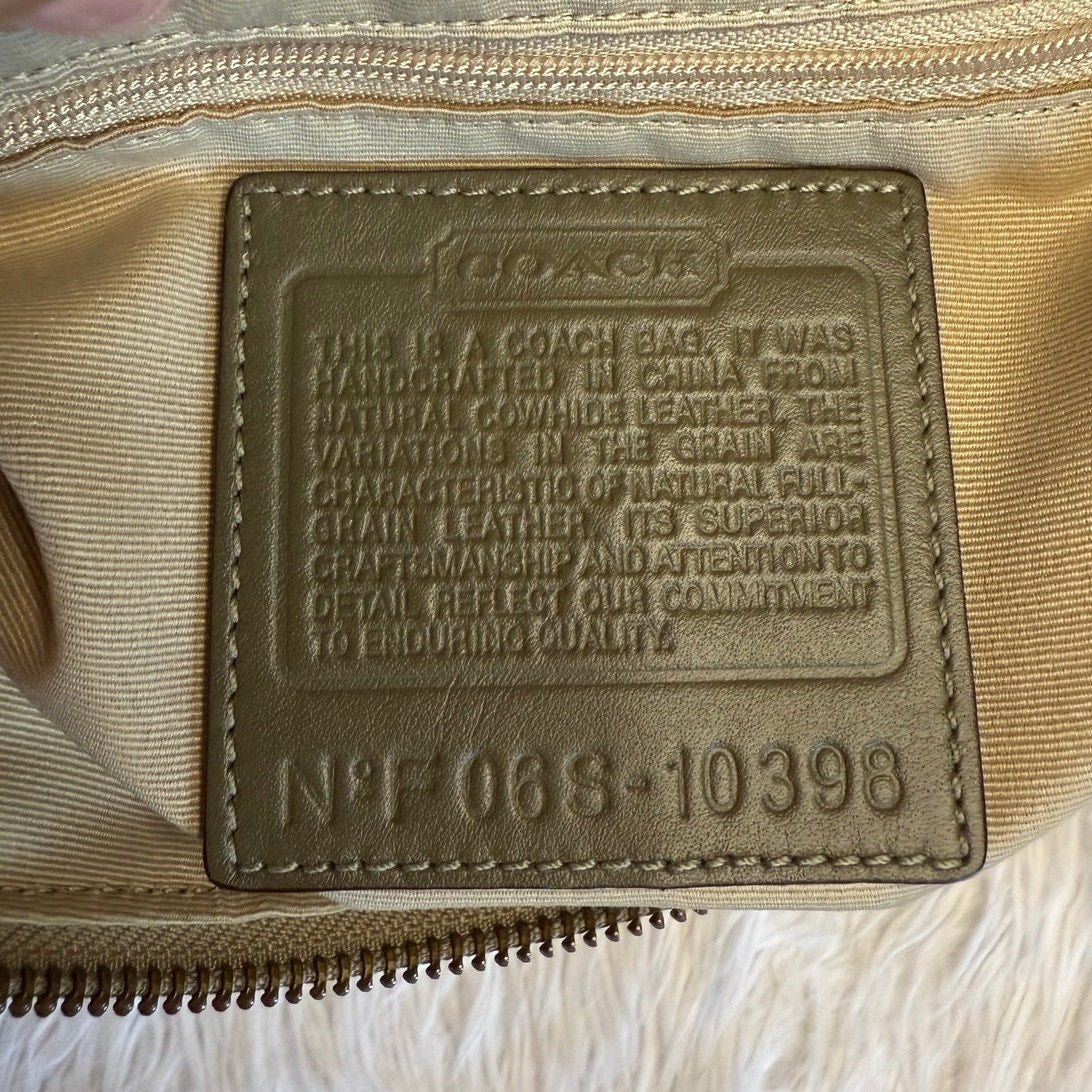 y2k COACH Vintage 2006 Sage 10398 Chelsea Shoulder Bag Crossbody