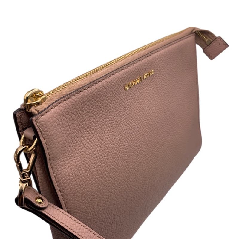 Michael Kors Large Blush Pink Wristlet / Pouch