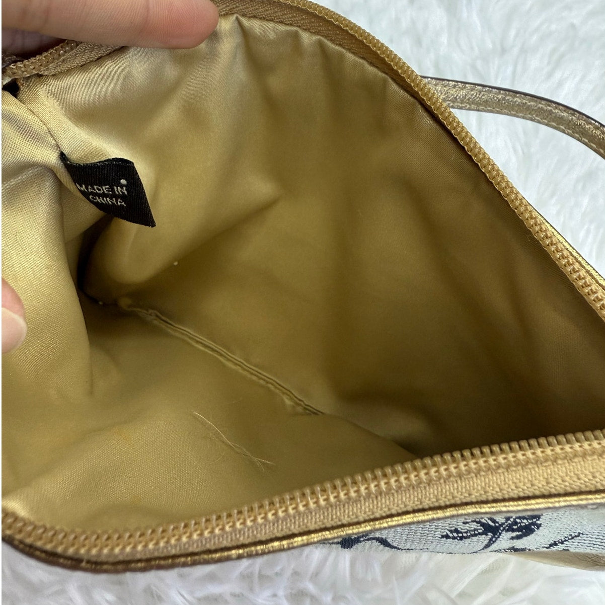 COACH Patchwork Large Wristlet