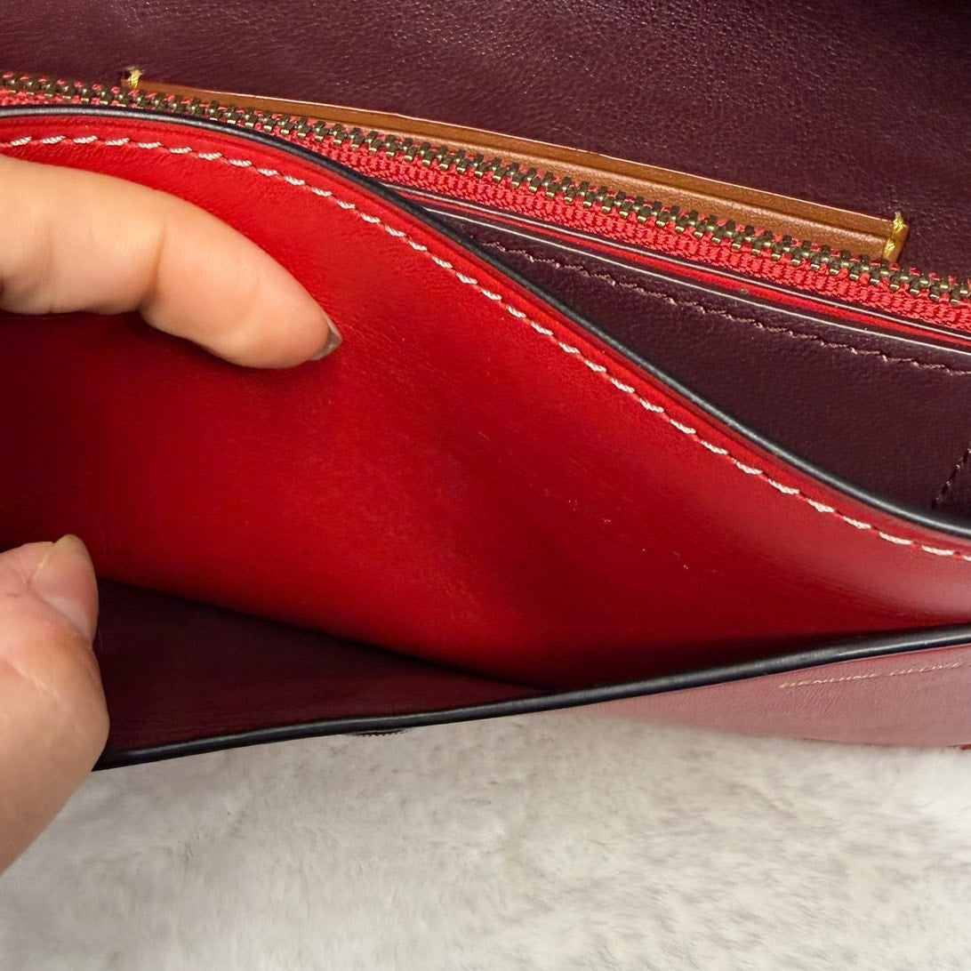 Clutch 209 CHF Glovetanned Leather Clutch Wristlet