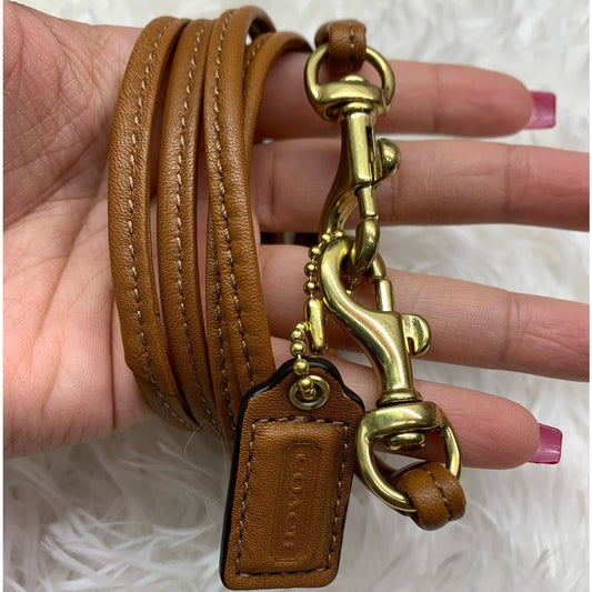 1" COACH Small Fob Bag Charm Hang tag Hangtag and Replacement Strap