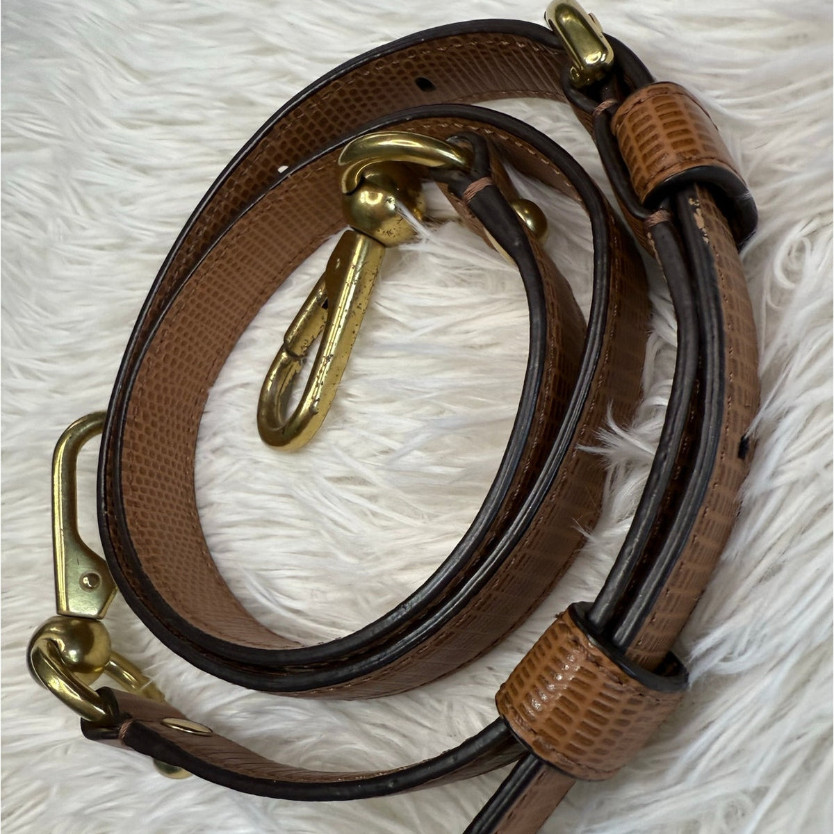 COACH Brown Replacement Strap