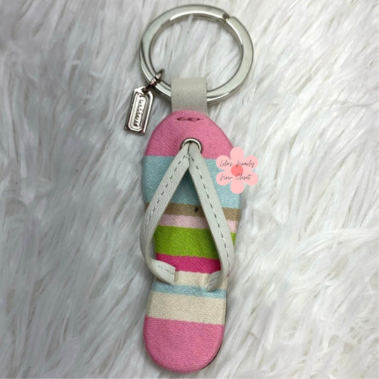 y2k COACH Vintage Sandal Bag Charm Key Chain