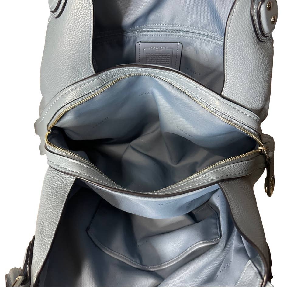COACH Edie Blue Shoulder Bag F57124