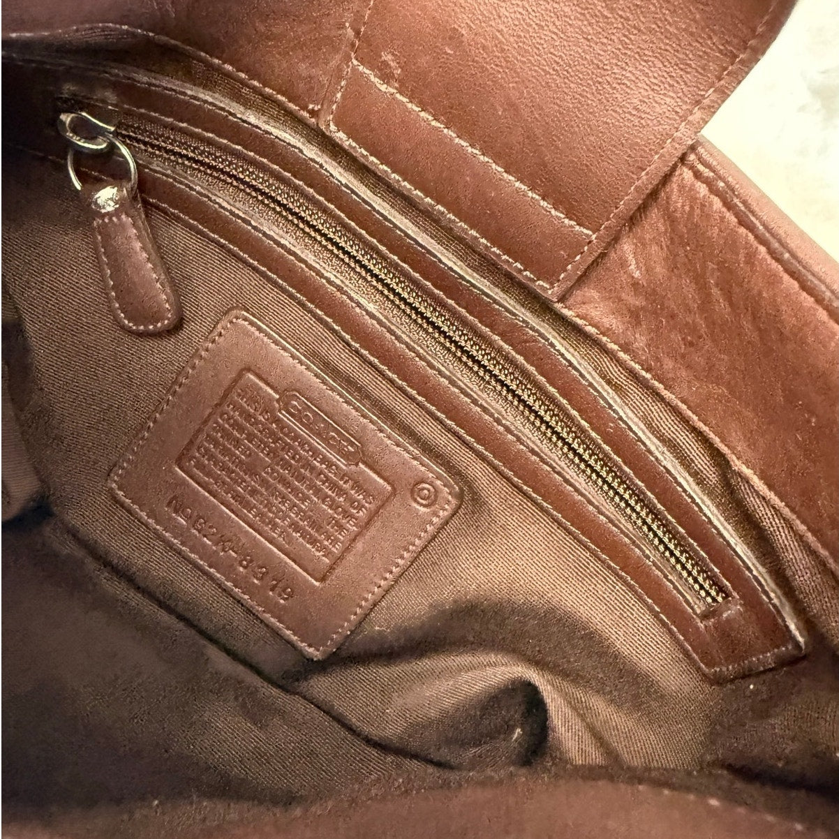 Vintage Coach y2k 2002 Legacy Hobo Mahogany Bag