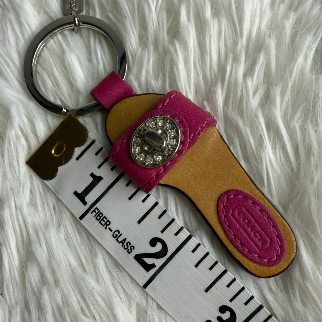 y2k COACH Sandal Bag Charm Key Chain