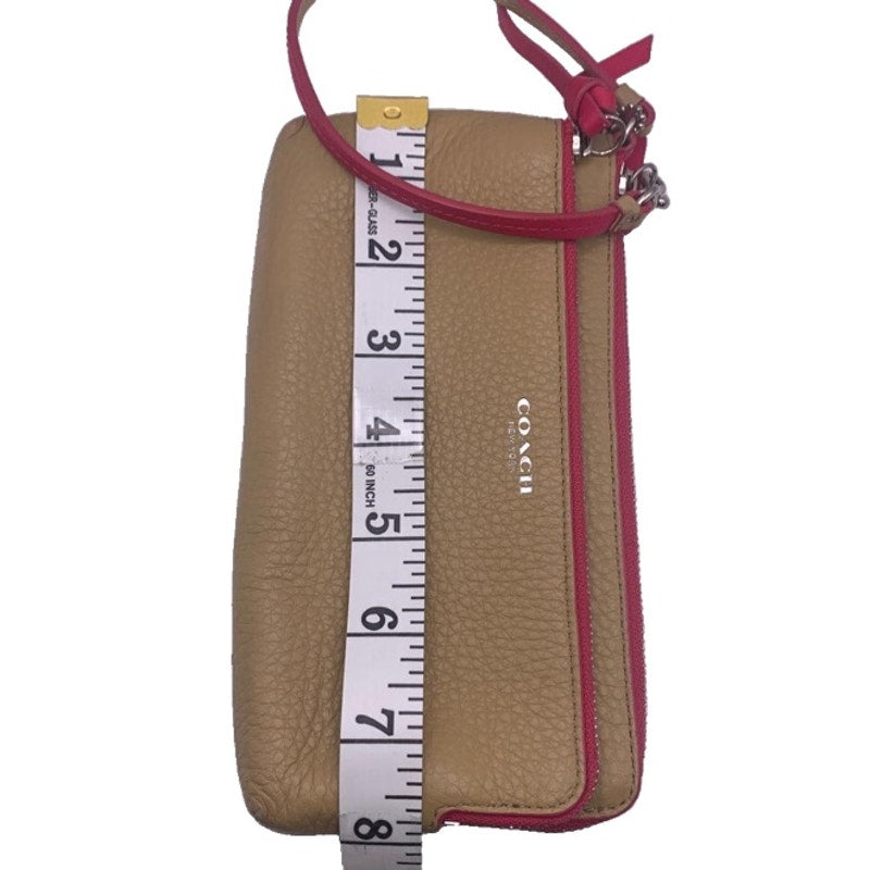 COACH Long Double Zipper Wristlet