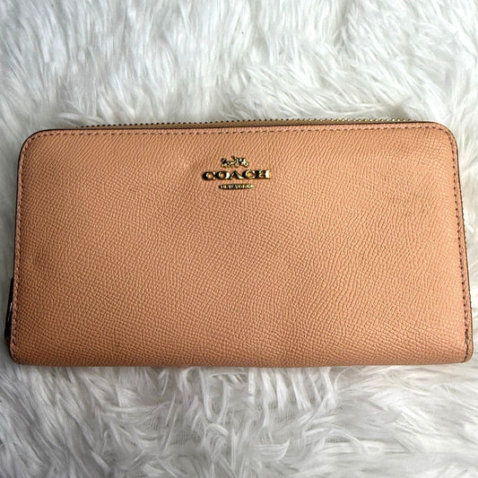 COACH Zip Around Wallet