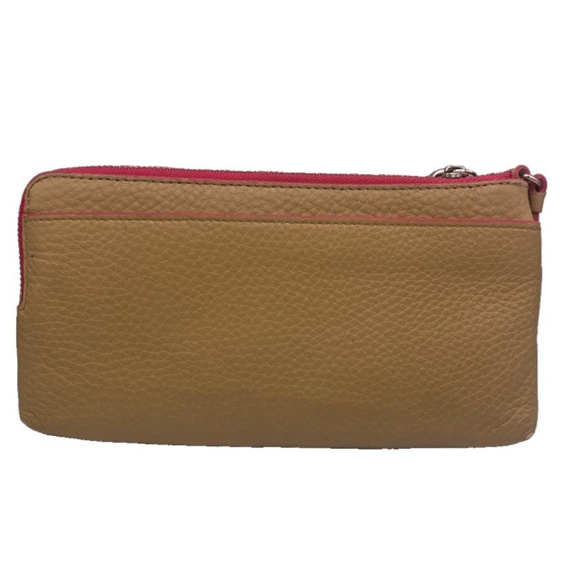 COACH Long Double Zipper Wristlet