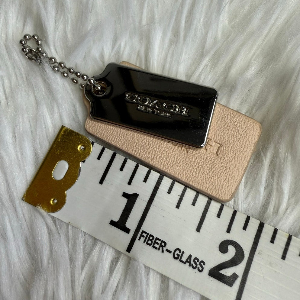 COACH Replacement Hang Tag Key Fob Bag Charm