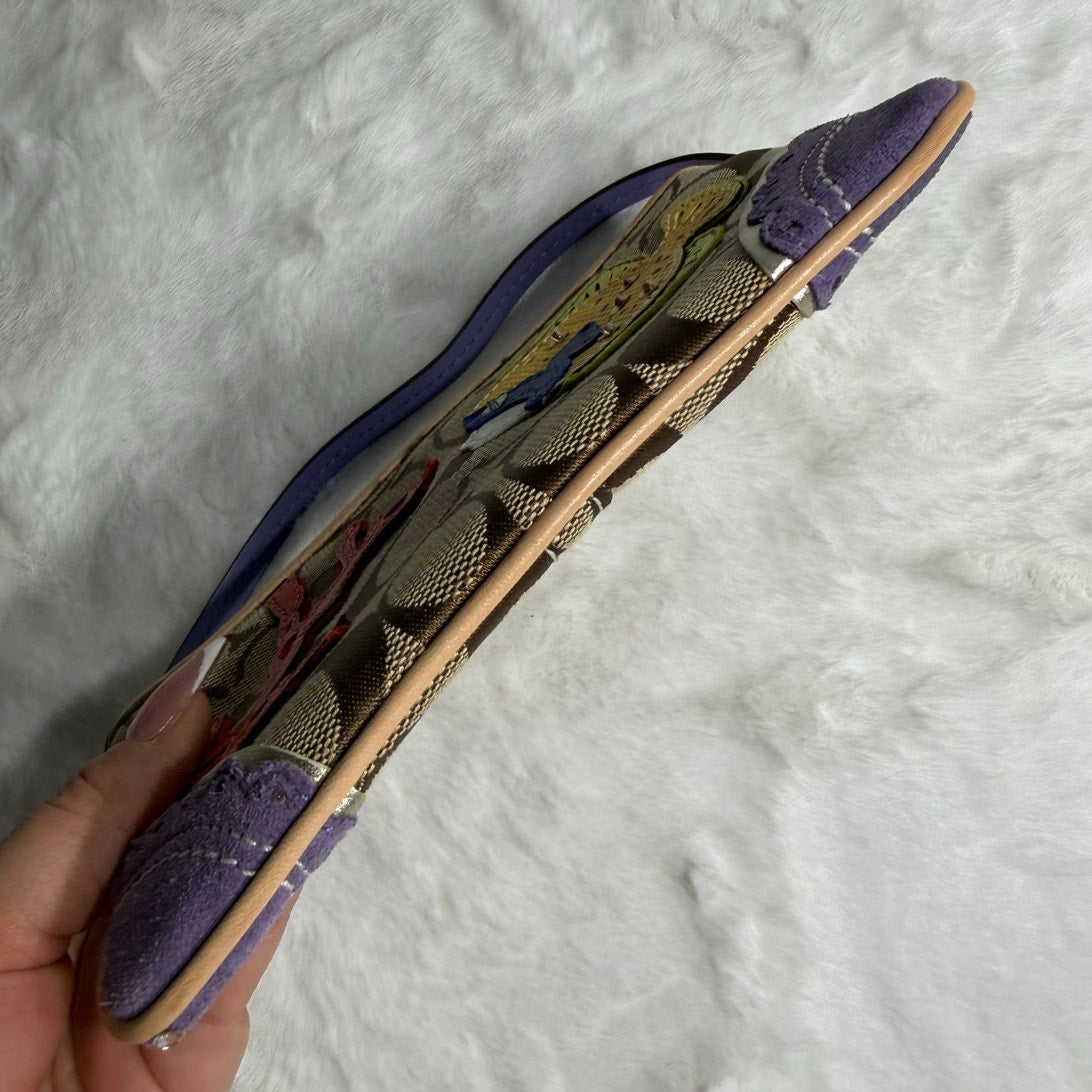 y2k COACH Vintage Limited Ed Signature Fish Wristlet