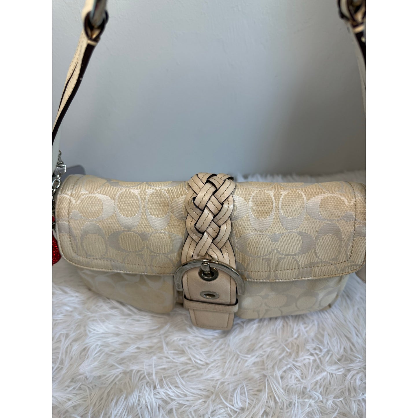 y2k COACH Vintage 6314 Soho Flap Buckle Shoulder Bag