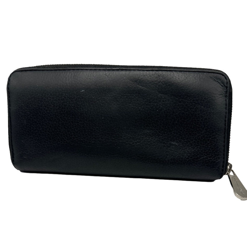 SALE Michael Kors Black Zip Around Wallet